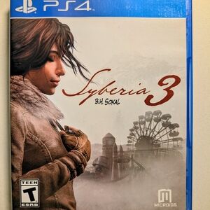 Syberia 3 for PS4 - Blue Case